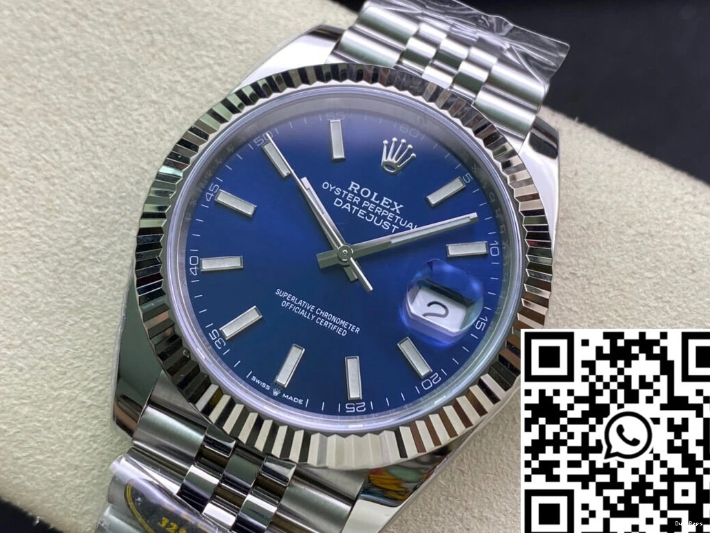 Dial Clean M126334-0002 Factory Datejust Blue Rolex 0421